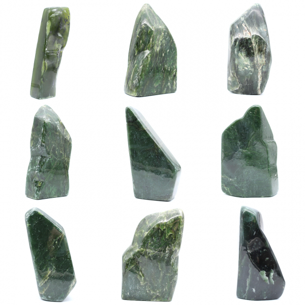 Dekorative nephrit-jade