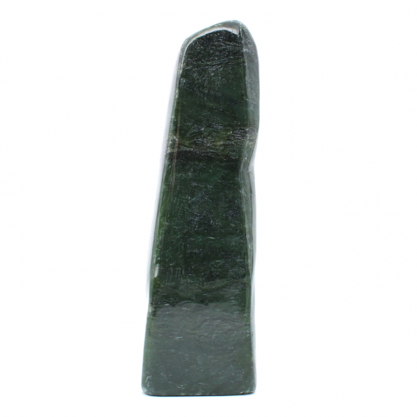 Nephrit-jade-gestein poliert