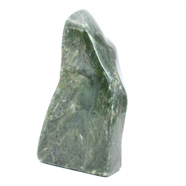 Nephrit-jade polierter stein