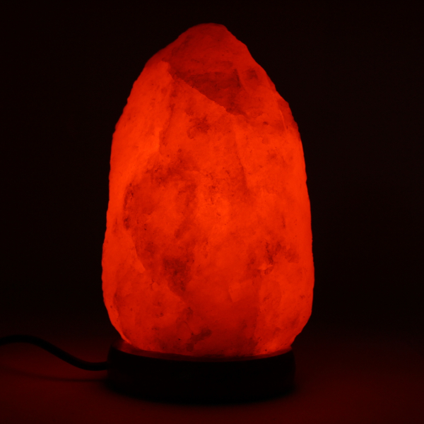 Salzsteinlampe aus Pakistan