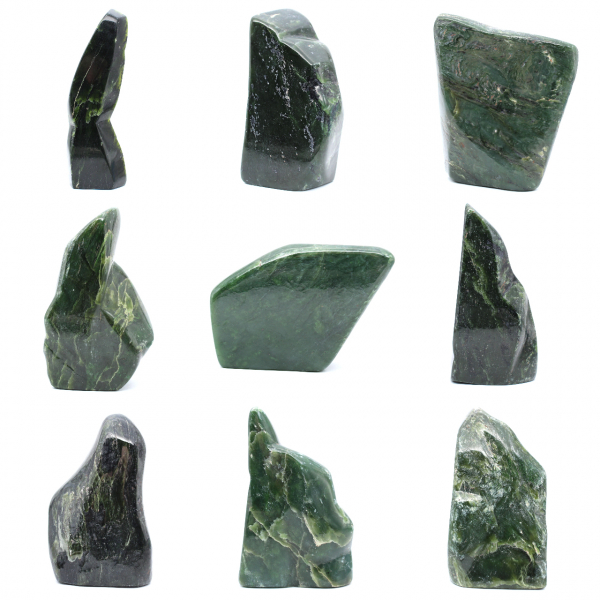 Dekorative nephrit-jade