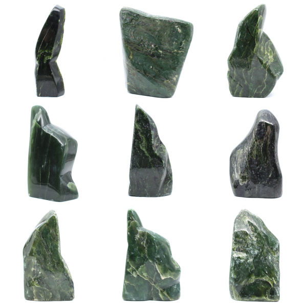 Dekorative nephrit-jade