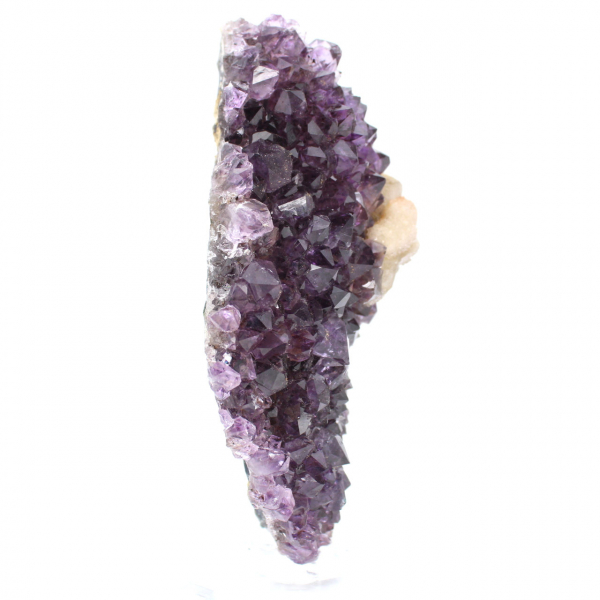 Calcit auf Amethyst