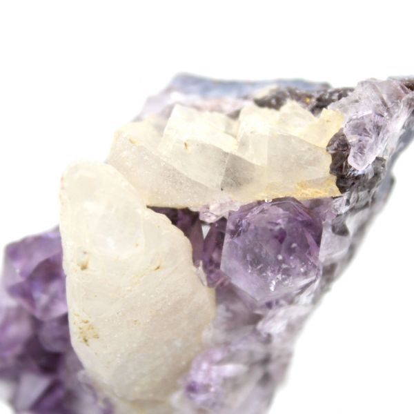 Amethyst und Calcit