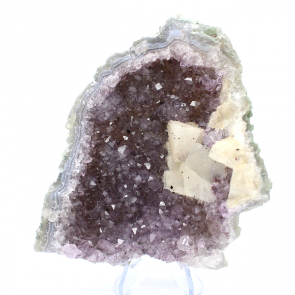 Calcit und Amethyst aus Brasilien