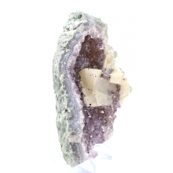 Calcit und Amethyst aus Brasilien