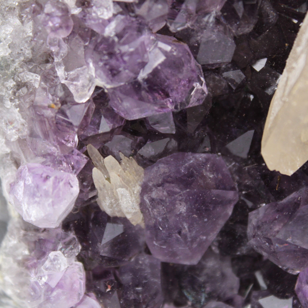 Amethyst und Calcit