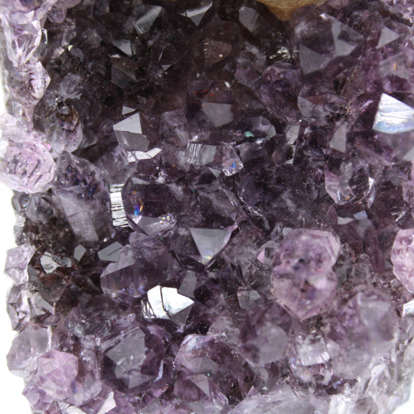 Brasilianischer Amethyst mit Calcit