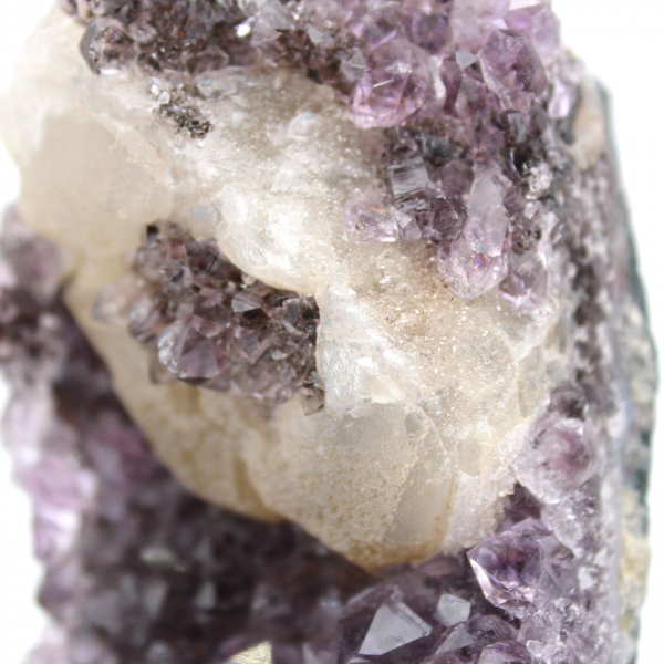 Brasilianischer Amethyst mit Calcit