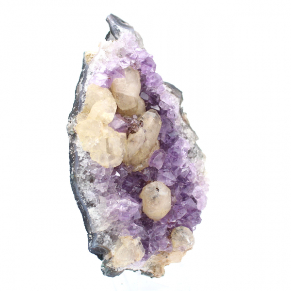 Calcit und Amethyst aus Brasilien