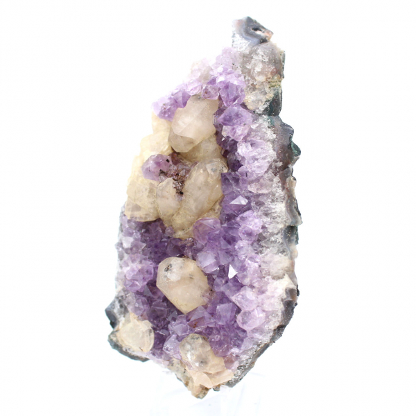 Calcit und Amethyst aus Brasilien