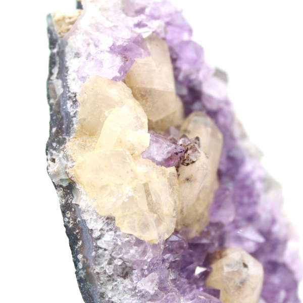 Calcit und Amethyst aus Brasilien