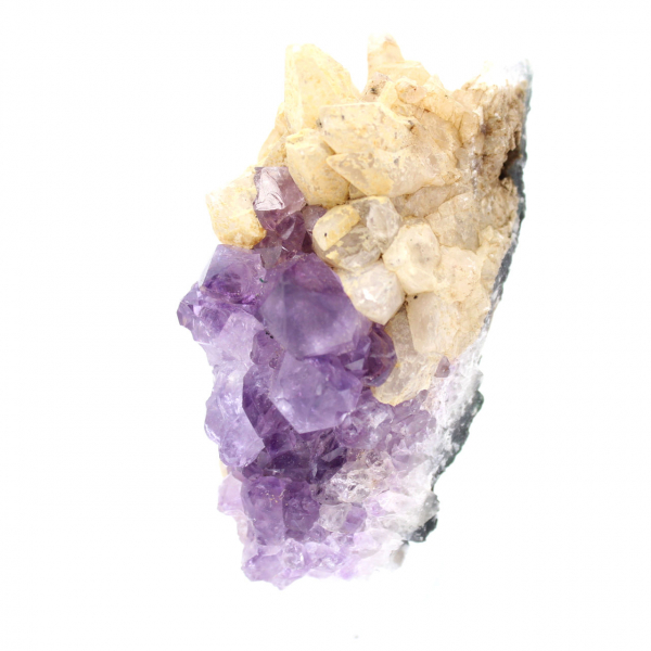 Amethyst und Calcit