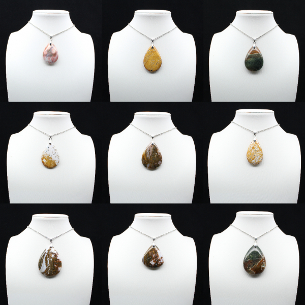 Imperial Jasper Tropfen Anhänger