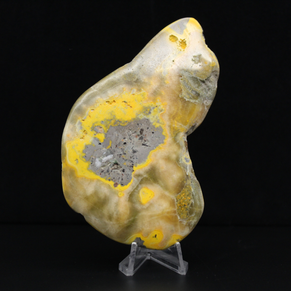 Polierter Dekorationsstein aus Hummeljaspis