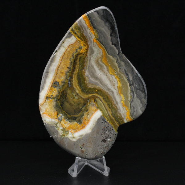 Polierter Hummeljaspis – Gesteinskunde