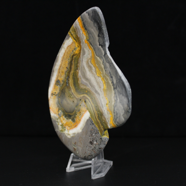 Polierter Hummeljaspis – Gesteinskunde