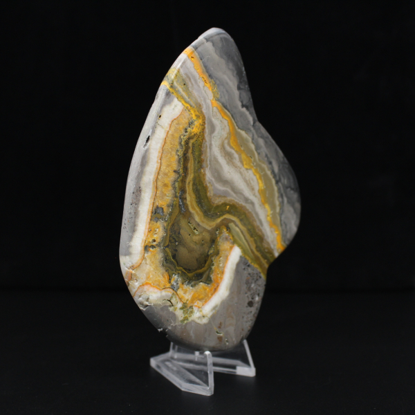 Polierter Hummeljaspis – Gesteinskunde