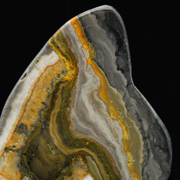 Polierter Hummeljaspis – Gesteinskunde