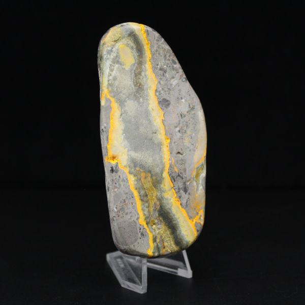 Glatter Steinjaspis Hummel-Naturornament