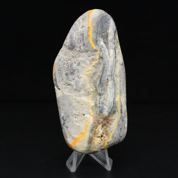 Glatter Steinjaspis Hummel-Naturornament