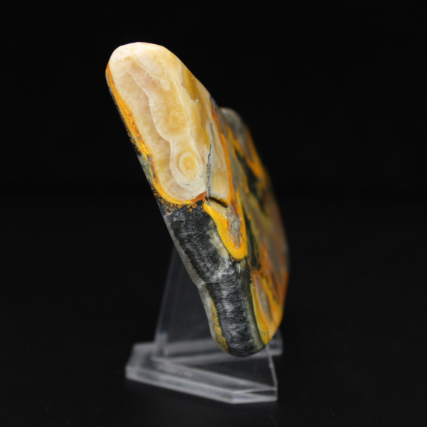 Polierter Hummeljaspis, echter Stein