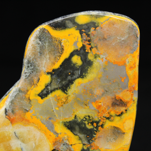 Polierter Hummeljaspis, echter Stein