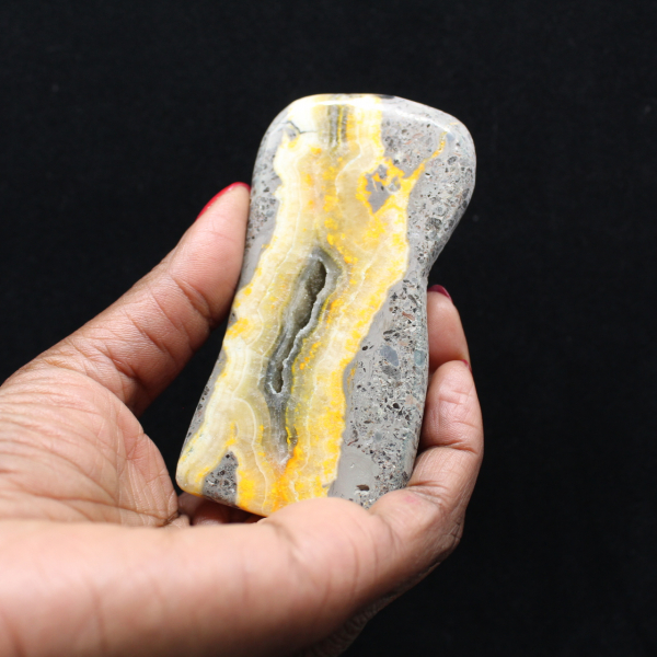 Glatter Jaspis Hummel-Vulkanstein