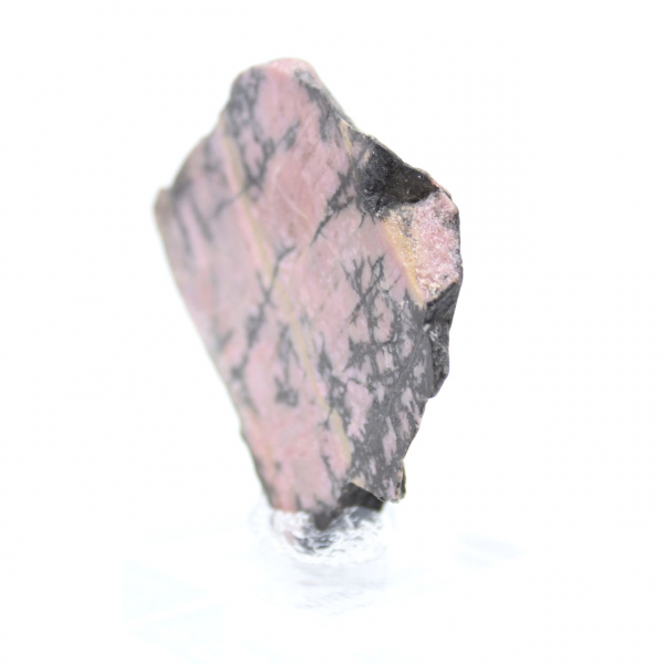 Polierte Rhodonit-Scheibe hochwertige Dekoration