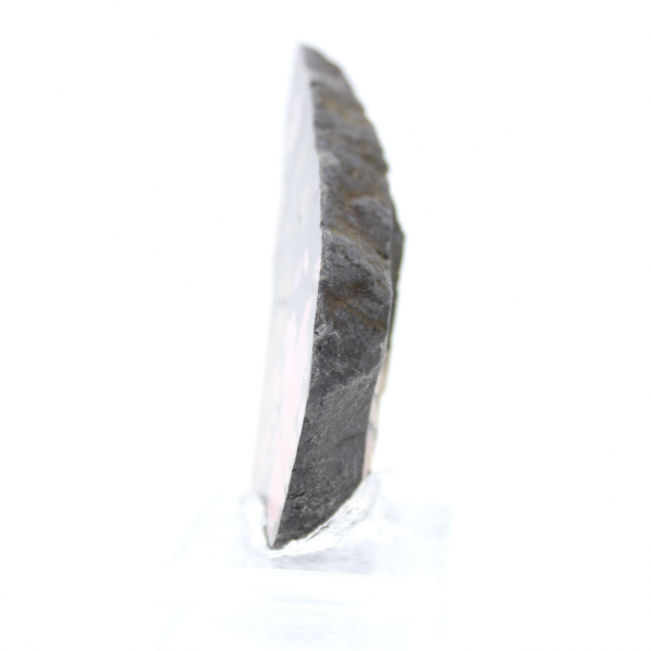 Natürliche Rhodonit-Scheibe ideal zur Dekoration