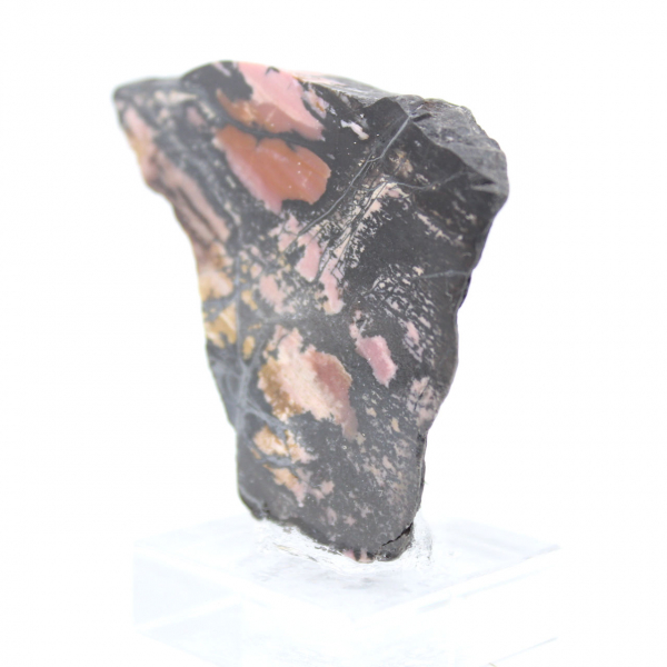 Authentische Rhodonit-Stein-Scheibe