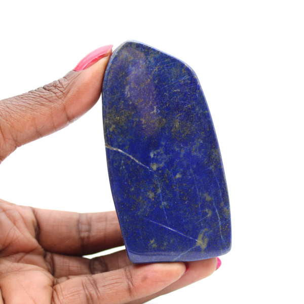 Polierter Lapislazuli-Ornament, afghanischer Stein