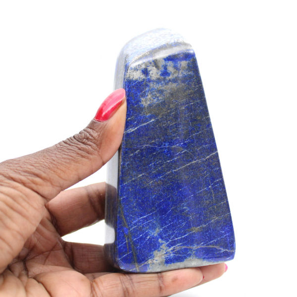 Dekorativer Stein poliert Lapislazuli Afghanistan