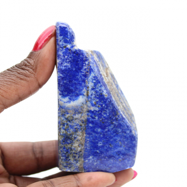 Dekorativer polierter Lapislazuli-Stein