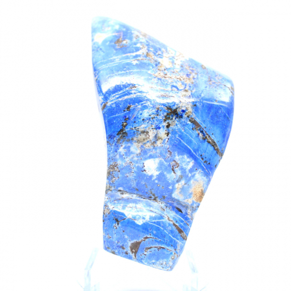 Polierter Lapislazuli-Stein, authentische Dekoration