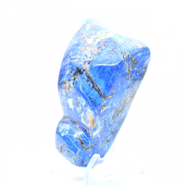 Polierter Lapislazuli-Stein, authentische Dekoration