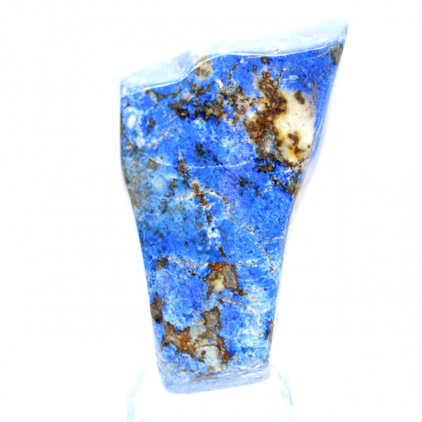 Polierter Lapislazuli-Stein, authentische Dekoration