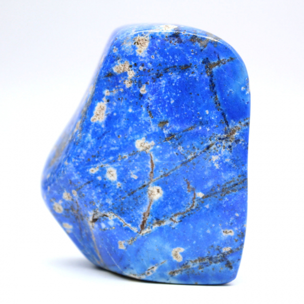 Polierter Lapislazuli, authentisches Mineralgestein