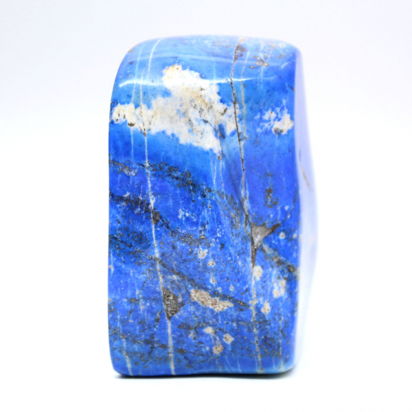 Polierter Lapislazuli, authentisches Mineralgestein