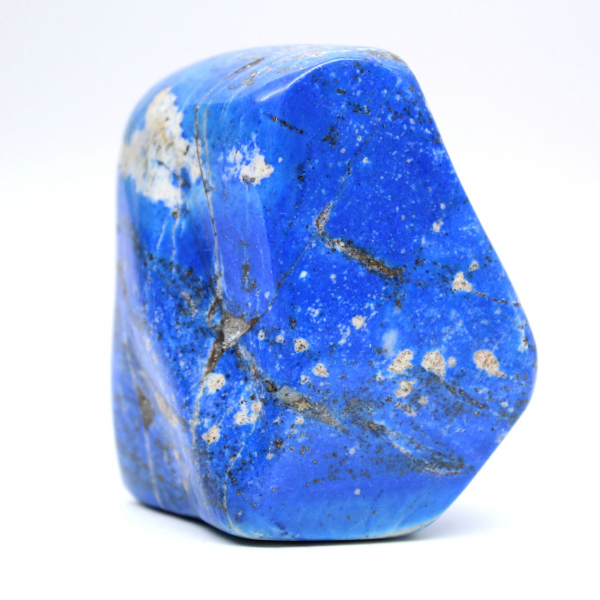 Polierter Lapislazuli, authentisches Mineralgestein