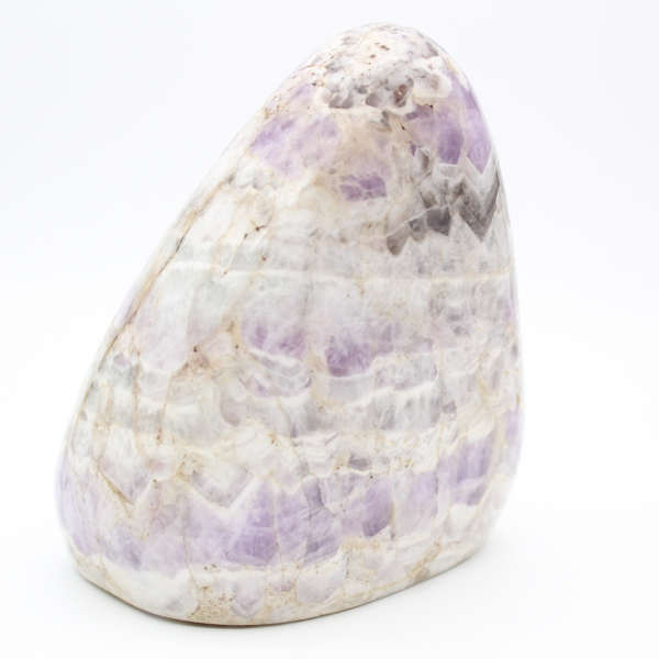 Polierter Amethyst, große Größe, Madagaskar, Sammlersteinornament