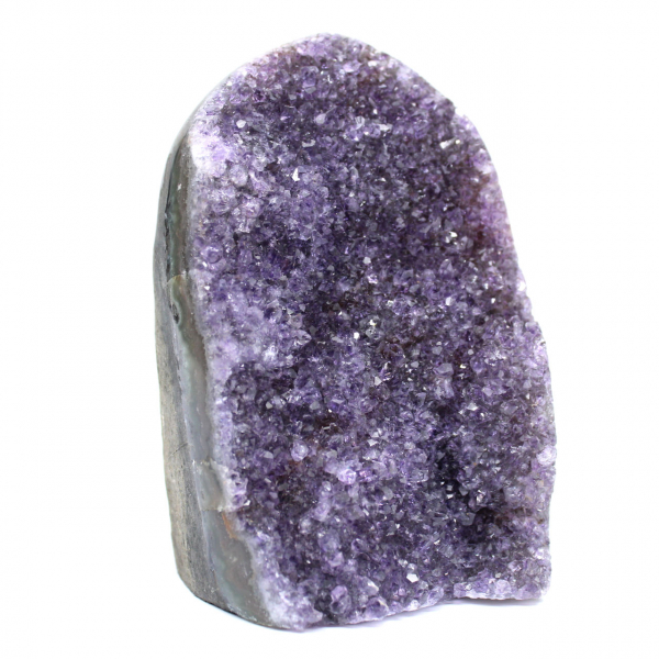 Amethyst-Geode, runde Form – Harmonische Dekoration