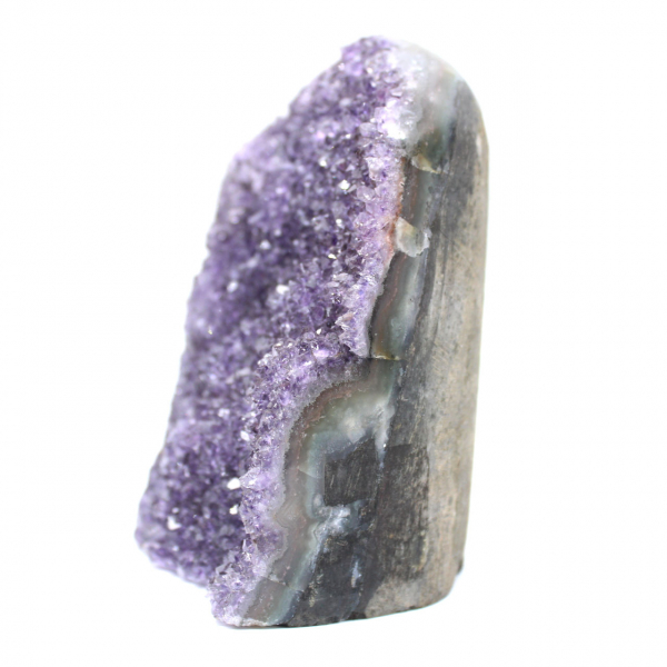 Amethyst-Geode, runde Form – Harmonische Dekoration
