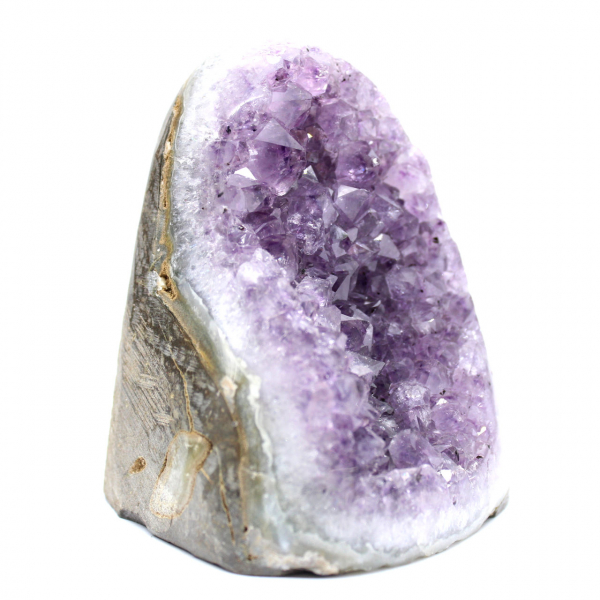 Amethyst-Kristalle aus Brasilien – Echtheitsexemplar