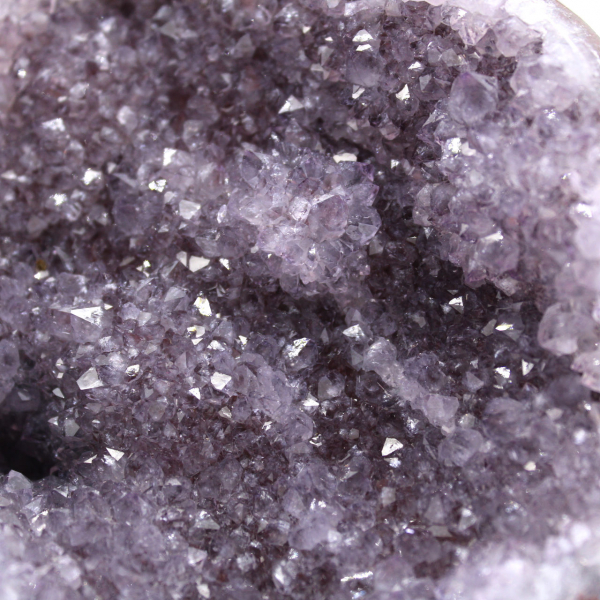 Amethyst-Naturkristalle aus Brasilien – Drusen für den Innenbereich