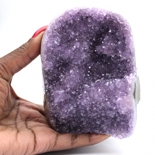 Amethyst-Geode, mittlere Größe, Brasilien – Kristallbrillanz