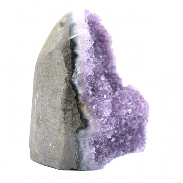 Amethyst-Geode, mittlere Größe, Brasilien – Kristallbrillanz