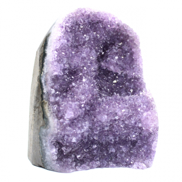 Amethyst-Geode, mittlere Größe, Brasilien – Kristallbrillanz