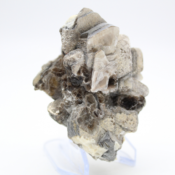 Glimmer und schwarzer Turmalin auf Quarz, Afghanistan