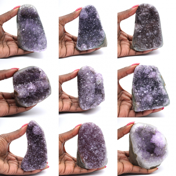 Amethyst-Geode aus Brasilien: Echtes Sammlerstück
